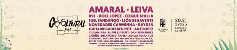 Cooltural Fest 2020 ***CANCELADO***