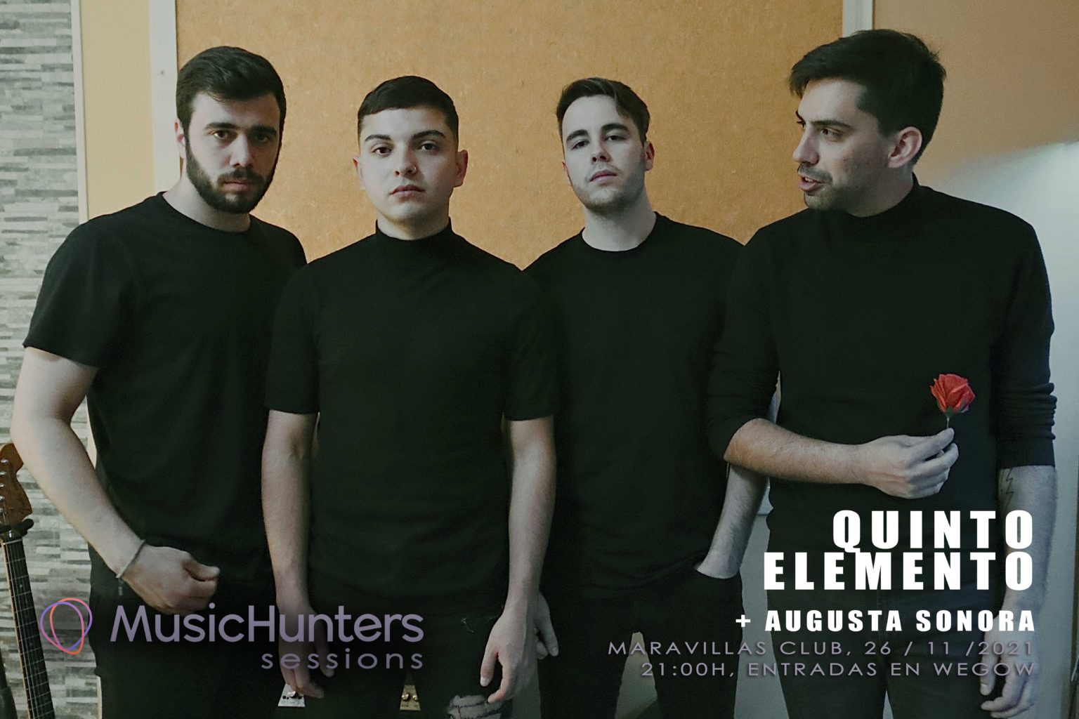 Quinto Elemento y Augusta Sonora en las MusicHunters Sessions