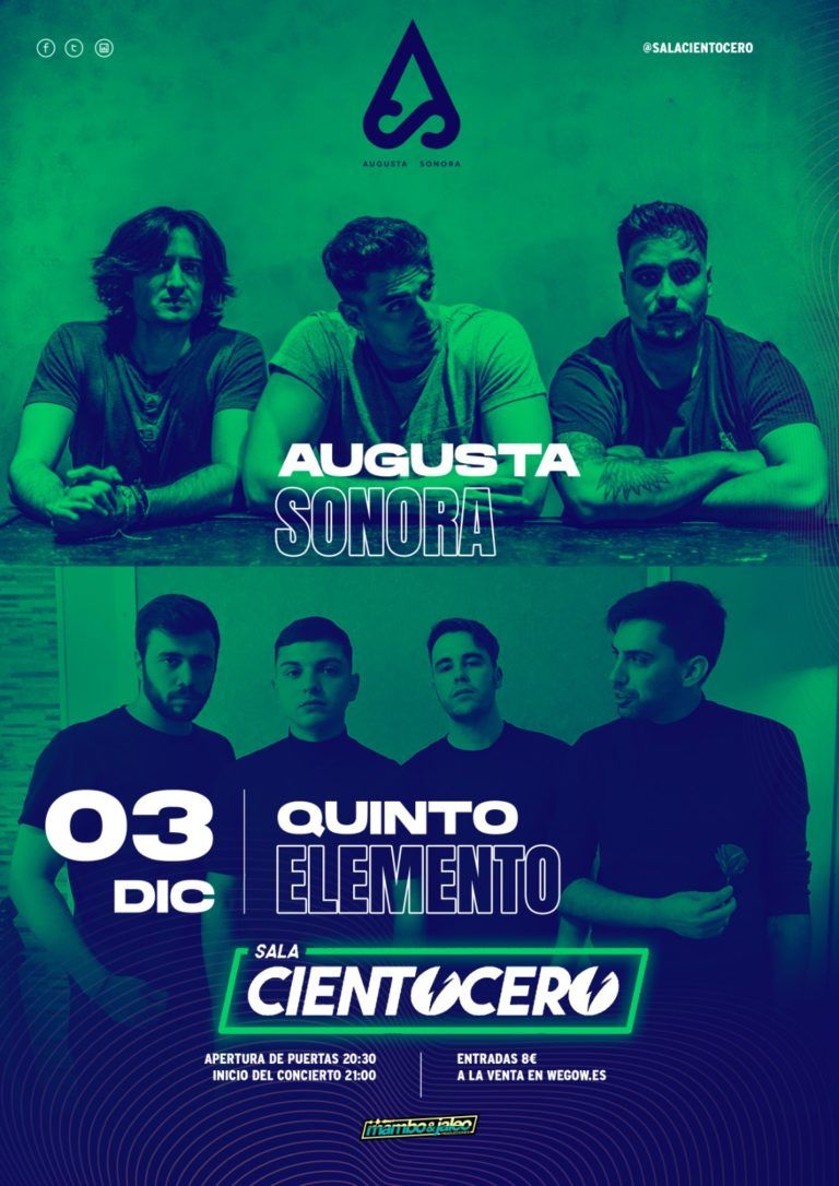 Quinto Elemento y Augusta Sonora en las MusicHunters Sessions
