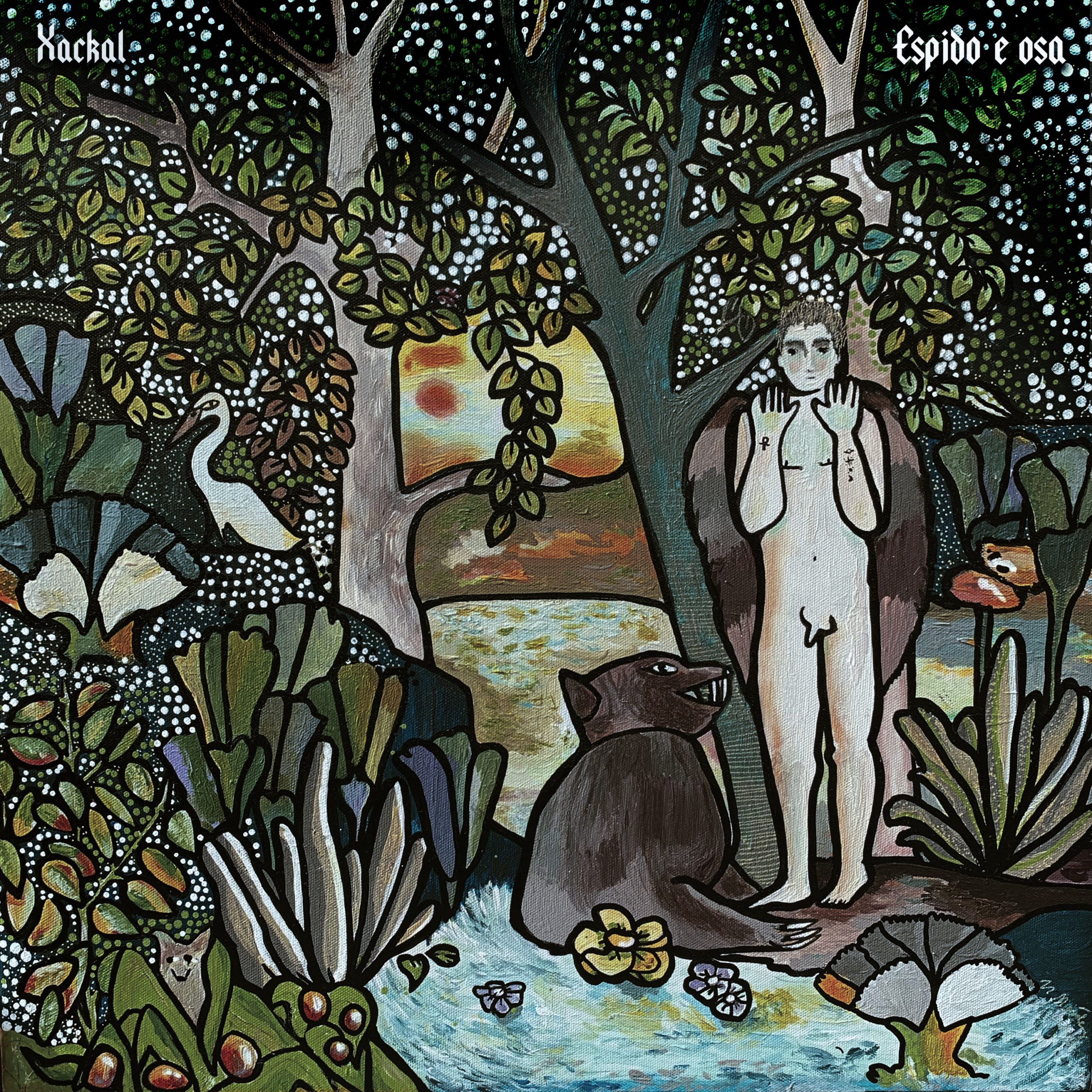 Portada de "Espido e osa", tercer álbum de Xackal