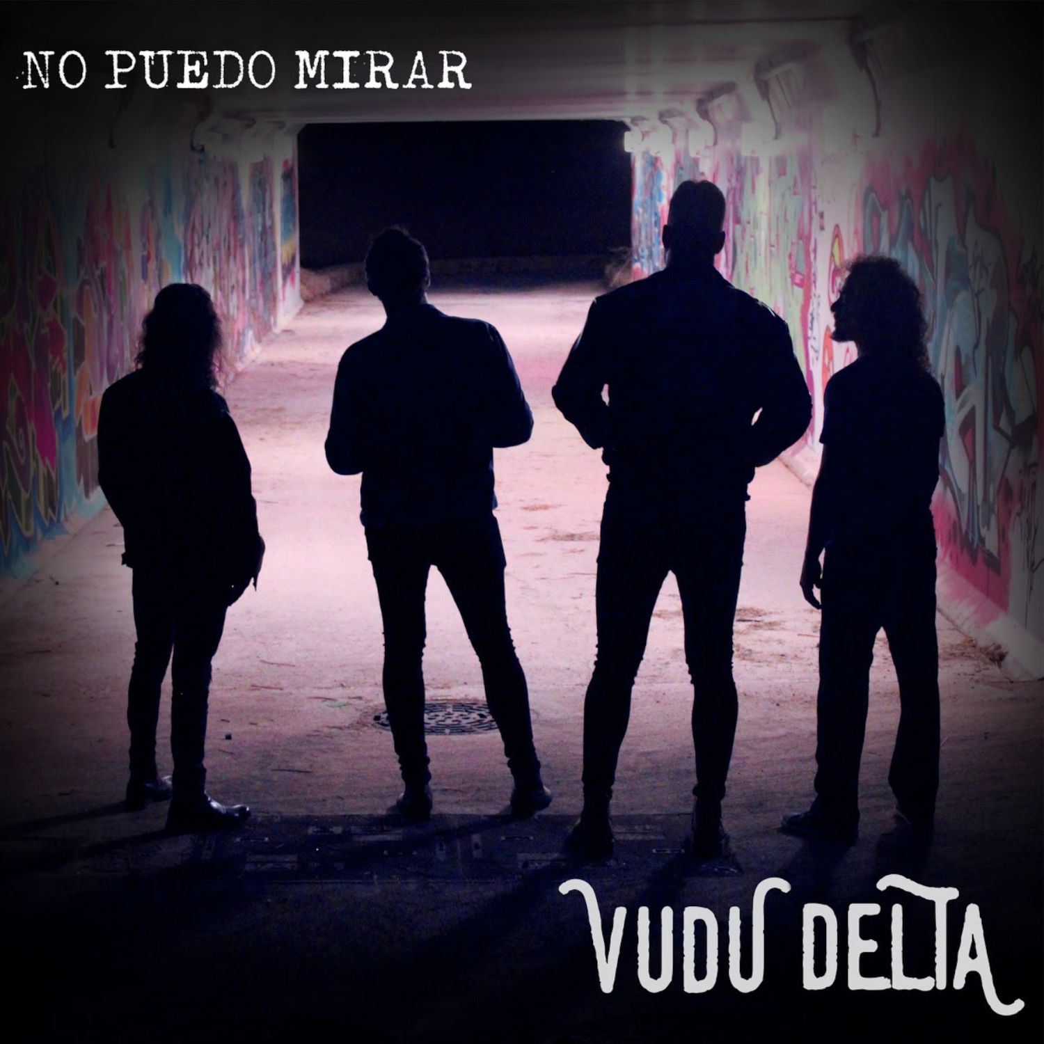 Portada de "No puedo mirar", el tercer single de Vudu Delta