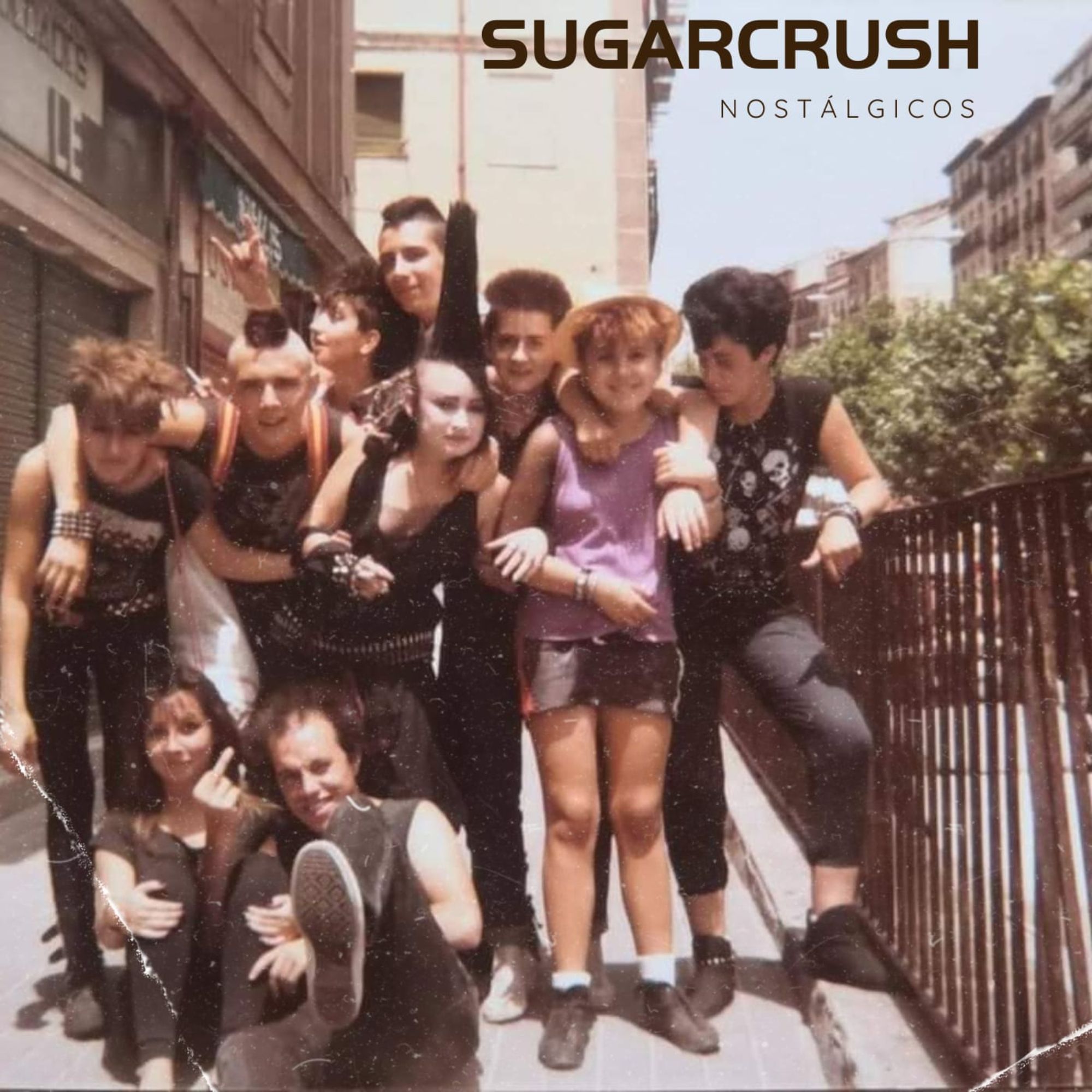 Portada de "Nostálgicos", el single de Sugarcrush